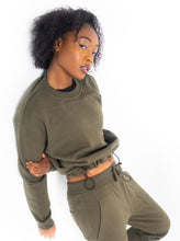 Load image into Gallery viewer, Women's Signature Utility Hoodie, Olive