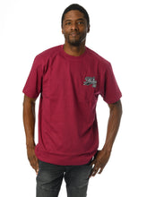 Load image into Gallery viewer, Varsity Patch Tee, Burgundy