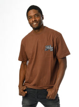 Load image into Gallery viewer, Varsity Patch Tee, Brown