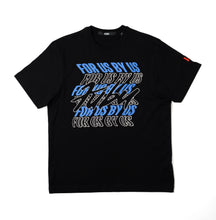 Load image into Gallery viewer, Wavy Tee-FUBU, Black