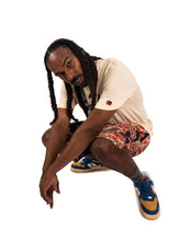 Load image into Gallery viewer, Mesh Shorts, Navy & Natural