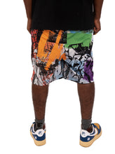 Load image into Gallery viewer, Mesh shorts, Gray & Orange