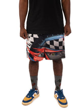 Load image into Gallery viewer, Mesh Shorts, Blue & White