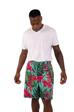 Load image into Gallery viewer, Mesh Shorts, Turquoise & Pink