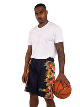 Load image into Gallery viewer, Mesh Shorts, Navy & Orange