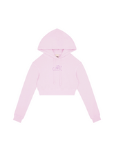 Load image into Gallery viewer, Women&#39;s Cropped Hoodie, Lavendar
