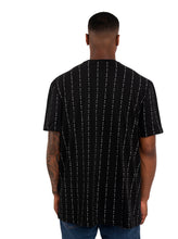 Load image into Gallery viewer, Chenille Patch Matrix Tee - Black-FUBU
