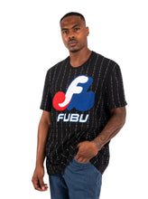 Load image into Gallery viewer, Chenille Patch Matrix Tee - Black-FUBU
