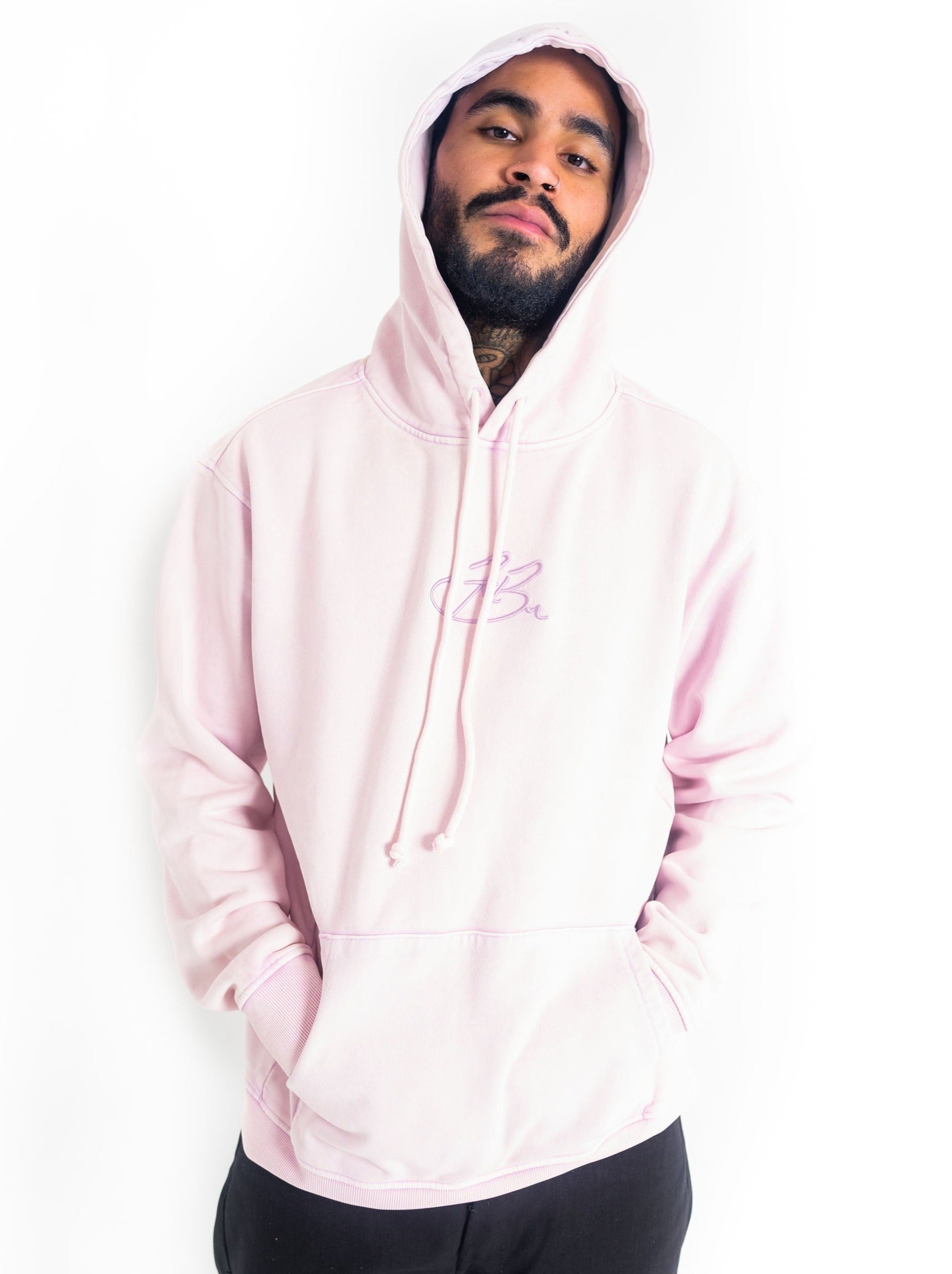 ASIDE × BGHB COLLABO HOODIE Men's Los Angeles Lakers NBA x Hugo Boss Black Bounce Logo