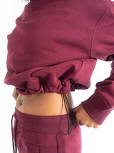 Load image into Gallery viewer, Women&#39;s Signature Utility Hoodie, Burgundy
