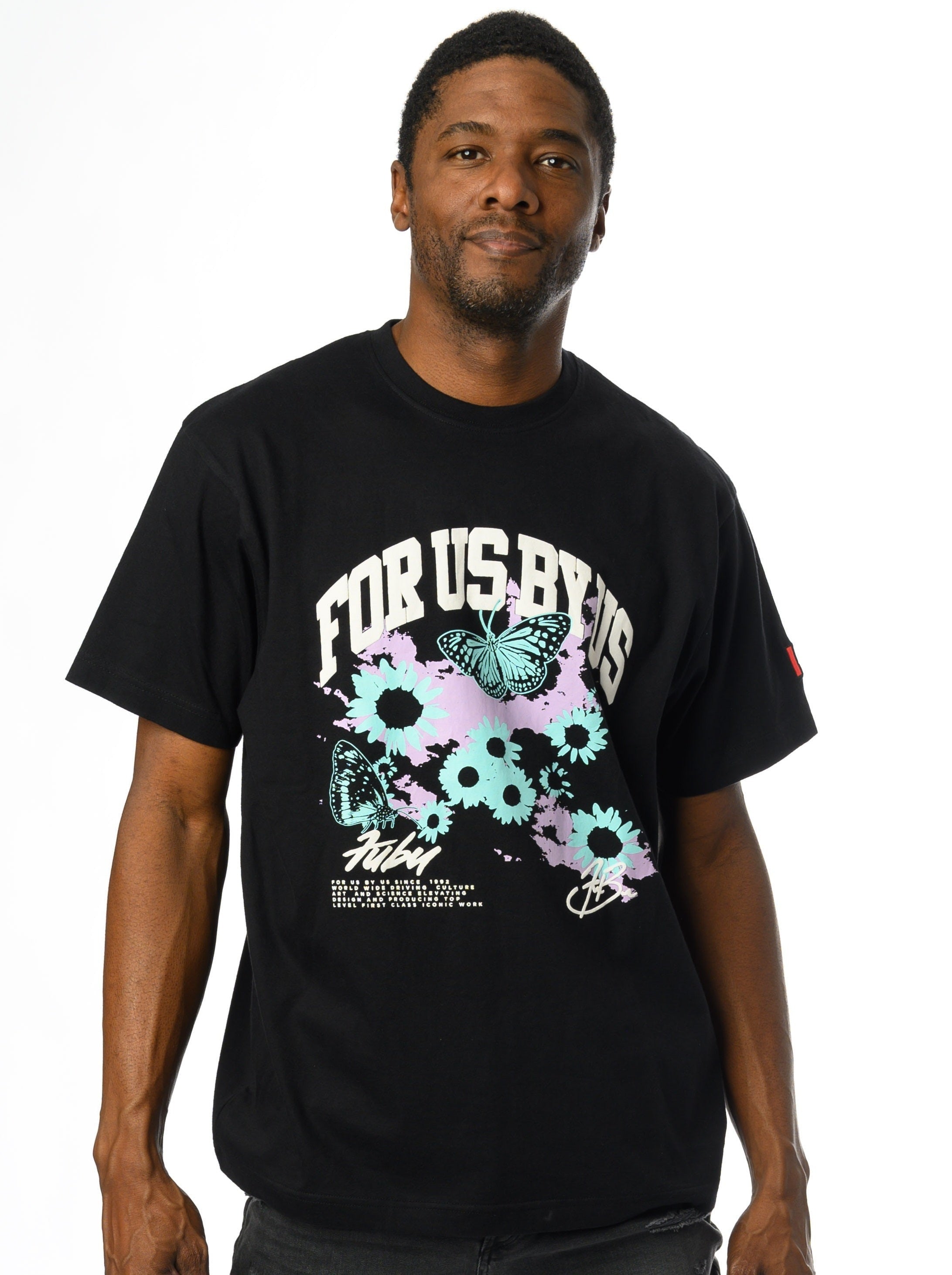 For Us By Us Butterfly Tee-FUBU