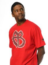 Load image into Gallery viewer, Graphic FB Logo Tee-FUBU, Red
