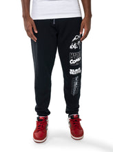 Load image into Gallery viewer, Marvel x Fubu Black Panther Jogger, Black
