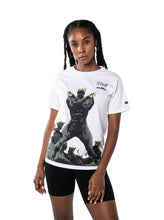 Load image into Gallery viewer, Women&#39;s Marvel x Fubu White Tee, White
