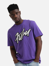 Load image into Gallery viewer, Reflection Script Tee, Purple
