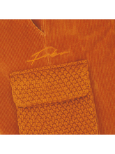 Load image into Gallery viewer, Corduroy Combo Knit Cargo Jogger, Copper
